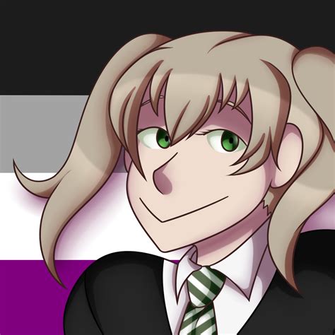 Asexual Pride Maka By Soulody On Deviantart