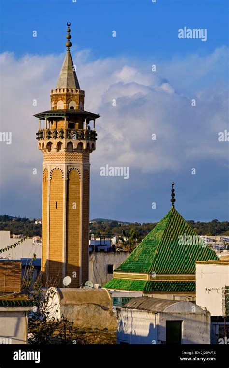 Tunisia Tunis Medina Listed As World Heritage By Unesco Minaret Of