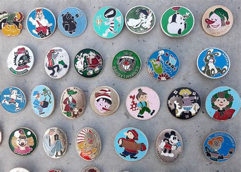 Russian Cartoons Pins Badges Vintage Kids Pins Ussr Etsy