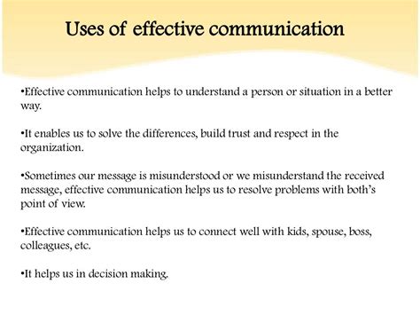 Effective Communication Skills Ppt