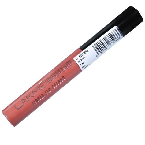 Buy Lakme Forever Matte Liquid Lip Colour 17 Nude Myth 56 Ml Online At