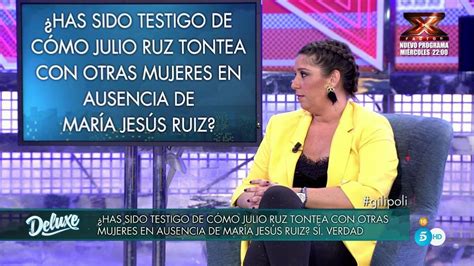 Anabel Gil Salgado Lo Confirma “he Visto Un Vídeo De Julio Ruz Besándose Y Tonteando Con Una