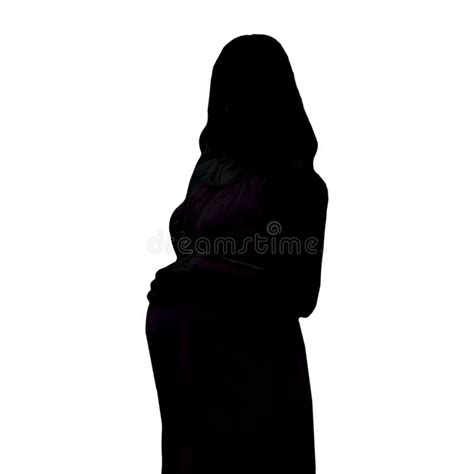 Pregnant Woman Silhouettes Stock Illustrations Pregnant Woman