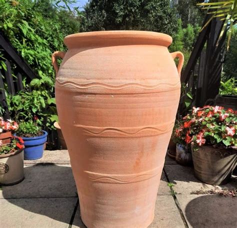 Pithos Cretan Terracotta Pot Planter Handmade In Crete