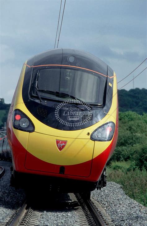 The Transport Library Pendolino Tilting Train Showing Off Its Tilt A