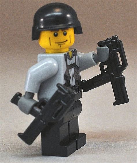 Brickarms Folding Machine Gun Lego Minifigure Weapon