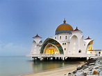 Malacca Straits Mosque Malaysia Hq (id: 57027) | WallPho.com | Strait ...