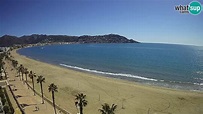 Webcam Costa Brava Roses Strand - Montecarlo Hotel livecam Spanien