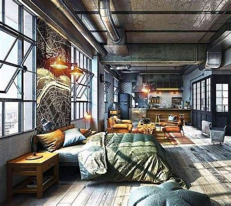 Welcome to the industrial interior design style guide where you can see photos of all interiors in the industrial style including kitchens, living rooms, bedrooms, dining rooms, foyers and more. Top 50 Best Industrial Interior Design Ideas - Raw Decor ...
