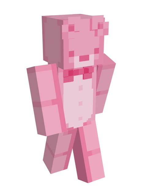 Pink Bear Skin De Minecraft Skins De Minecraft Piel De Minecraft