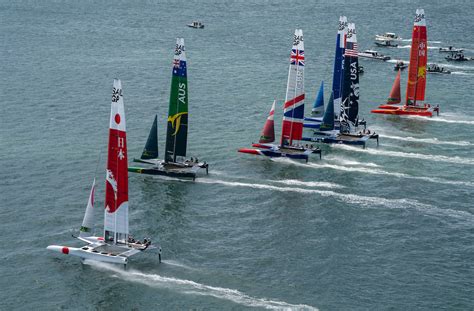 La sailgp, che ogni anno tocca fino a quattro continenti. SailGP | SailGP