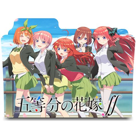 Gotoubun No Hanayome 2nd Season Folder Icon By Kikydream On Deviantart