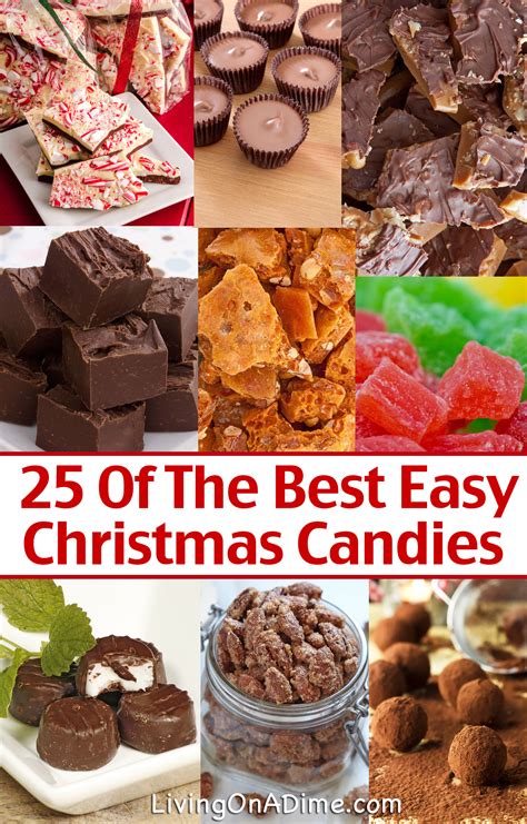 Now reading50 christmas candy recipes guaranteed to spread holiday cheer. 25 of the Best Easy Christmas Candy Recipes And Tips - Living on a Dime To Grow Rich