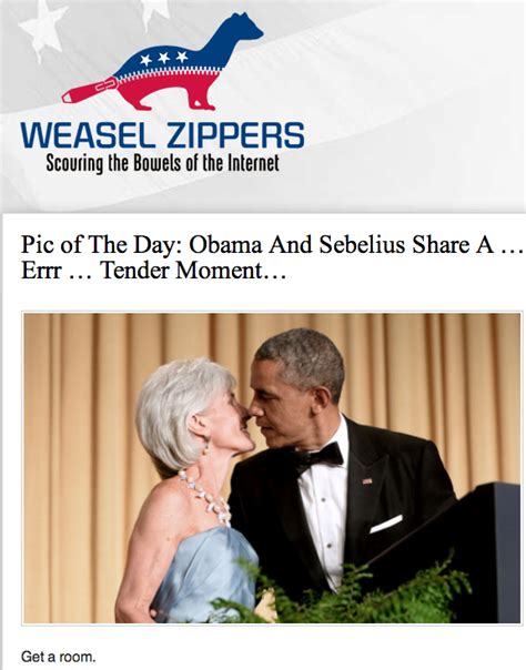 That Sleazy Obama Sebelius White House Correspondents Dinner Photo Reading The Pictures