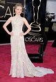 Amanda Seyfried on the red carpet at the Oscars 2013.