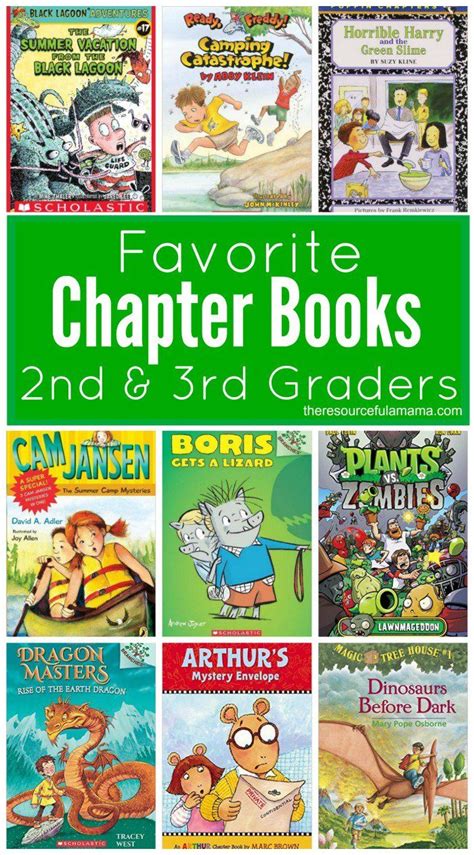 Chapter Books For 2nd And 3rd Graders Third Grade Books 2nd Grade