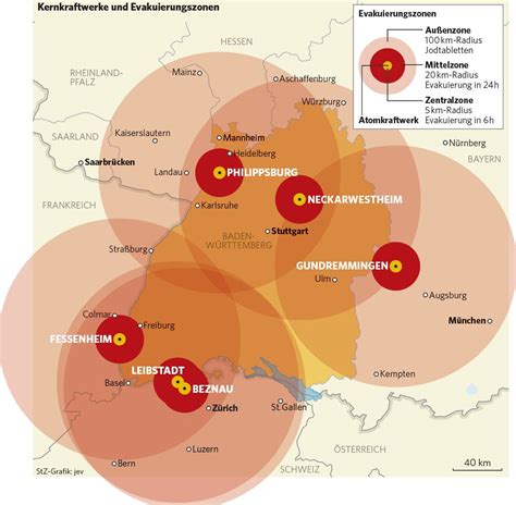 Restrictions to ease, 25km radius to be implemented. Notfallschutzmaßnahmen müssen angepasst werden: Für die ...