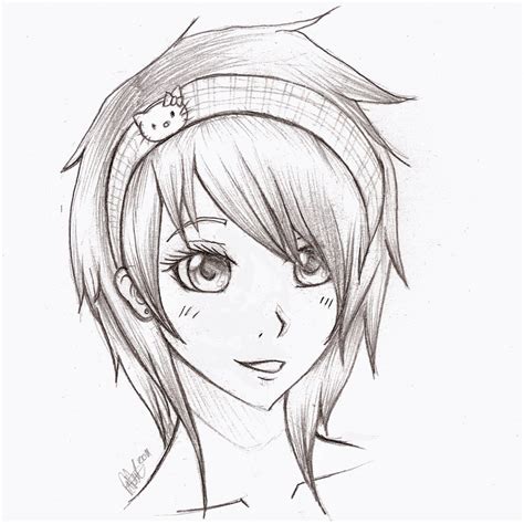 Sketching Of An Anime Girl A11 Swift ♡ Photo 36596027 Fanpop