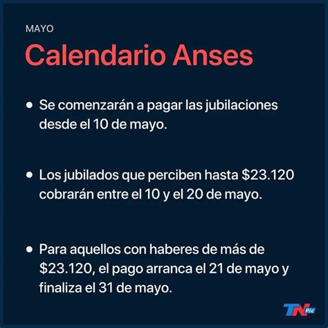 Anses Cronograma De Pagos A Jubilados Y Titulares De Auh De Mayo 2021 Tn
