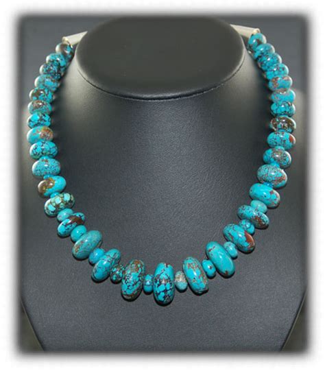 Mens Chunky Turquoise Necklace Durango Silver Company