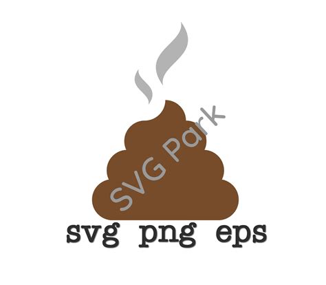 Poop Emoji Svg Files Png And Eps Etsy