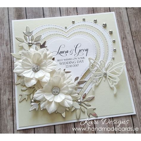 Image Result For Handmade Wedding Cards Homemade Wedding Cards Wedding