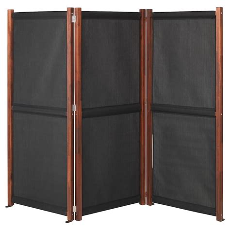 SlÄttÖ Privacy Screen Outdoor Black Brown Stained Ikea Privacy