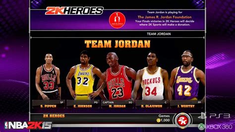 Nba 2k15 2k Heroes Mode Revealed Ps3 Xbox 360 Exclusive