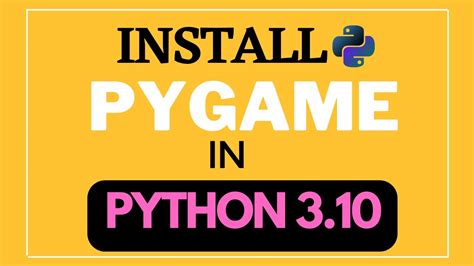How To Install Python Pygame Vs Code On Windows Macos Pygame Tutorial