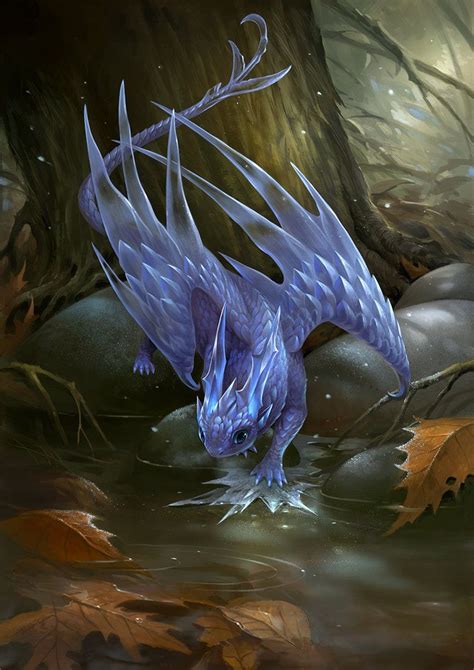 First Frost By Sandara Concept Art Créature Animal Fantastique Dark