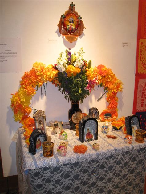 Dia De Los Muertos Mission Cultral Center Altar Willowfan Flickr
