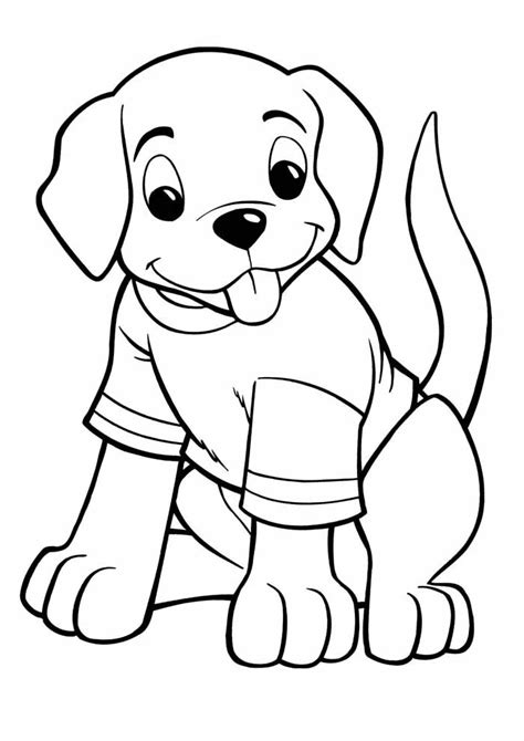 61 Desenhos de Cachorros para Colorir Amor de Papéis