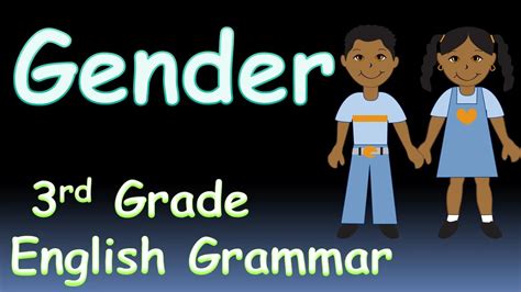 Gender English Grammar 3rd Class Bharat Vikas Classes Youtube