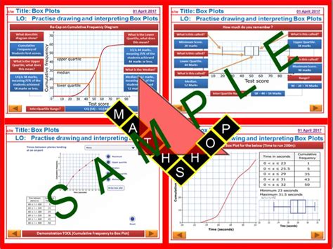 How do i make a box and whisker plot? Box Plot (Box and Whisker) Worksheets | Teaching Resources