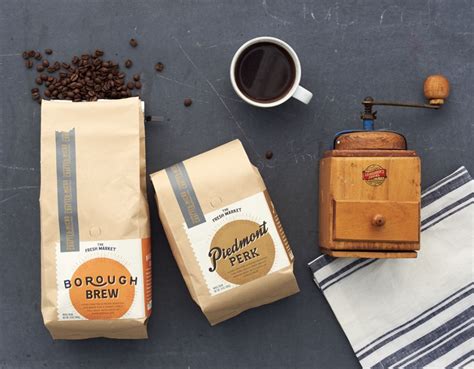 Packaging Design Inspiration The Fresh Market Artisan Coffee Designrush