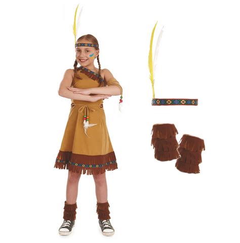 Buy Fun Shackgirls Native American Costume Girls Sacagawea Costume