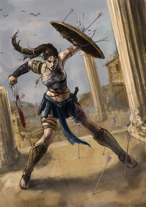 Baronwittmann Amazon Warrior Greek Warrior Warrior Woman