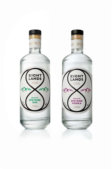 Glenrinnes Distillery Launches Organic Eight Lands Gin And Vodka
