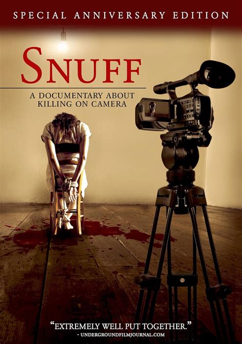 Snuff A Documentary About Killing On Camera Special Edition Uk Import