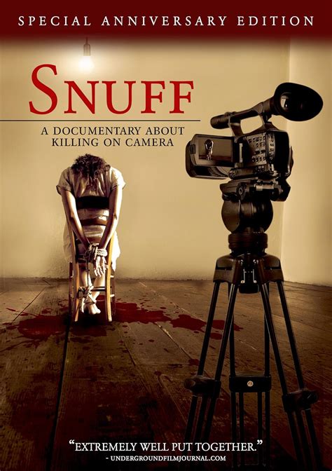 Snuff A Documentary About Killing On Camera Special Edition UK Import