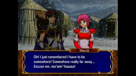 Fire Emblem Path Of Radiance Support C Tanith And Marcia Youtube