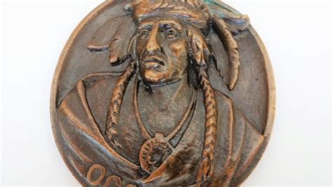 Antique Bronze Plaque Ogontz Bronze Plaque Bronze Wall Decor