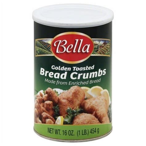 Bella Golden Toasted Bread Crumbs 16 Oz Qfc