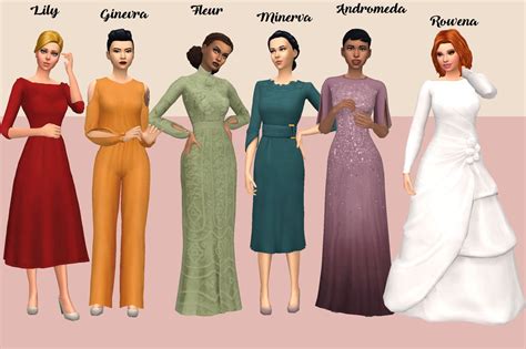Okurka Odložit Špatně Sims 4 Dress Maxis Match Munching Nůžky Opravdu