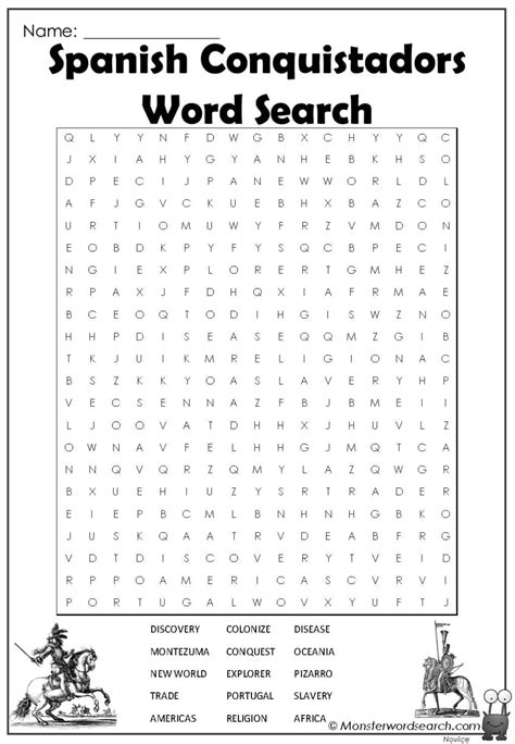 Spanish Word Searches Printable