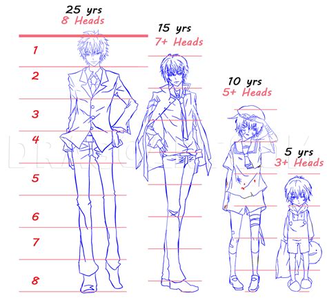 Click here to save the tutorial to pinterest! How To Sketch An Anime Boy, Step by Step, Drawing Guide ...