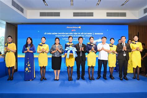 Launching International Route Ho Chi Minh City Bangkok Vietravel Airlines Open Your World
