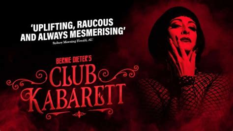 Bernie Dieters Club Kabarett Tickets London Theatre Tickets West End Theatre