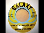 Lenny Williams – Feelin' Blue / How Can I Forget You? (1970, Vinyl ...