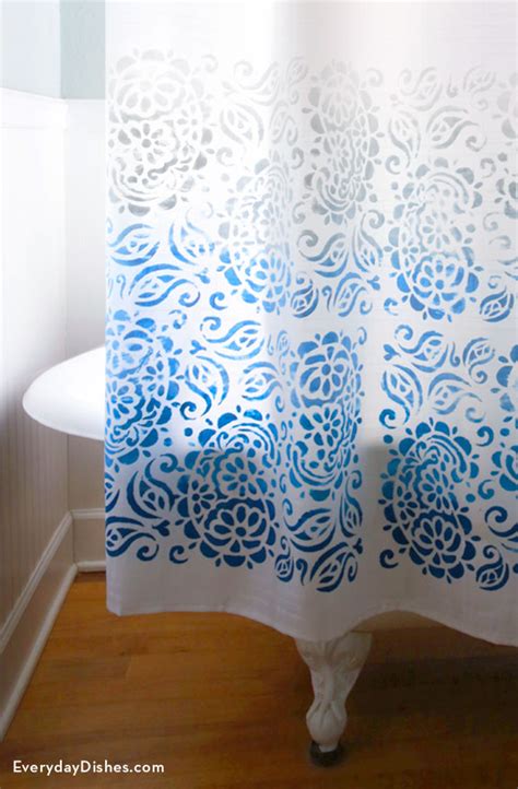 Diy Shower Curtain Ideas With Tutorial A Diy Projects